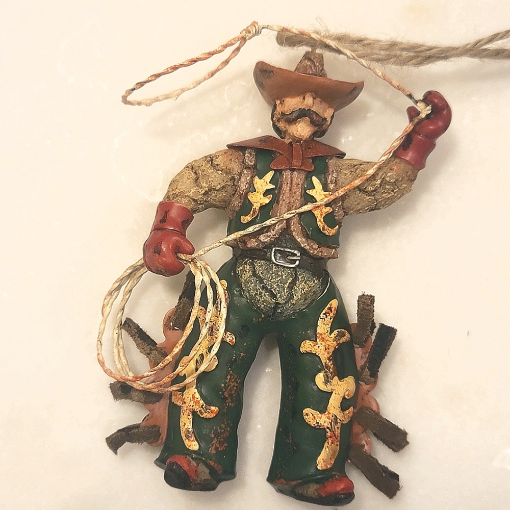 Roping Cowboy (ornament)